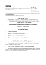 Permanent Council Decision No. 536 (it)