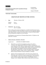 Journal of the 434th Plenary Meeting of the Permanent Council