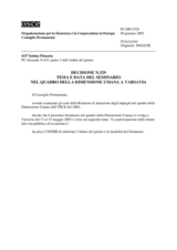 Permanent Council Decision No. 529 (it)