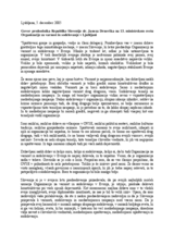 Address by the President of the Republic of Slovenia, Janez Drnovsek (sl)