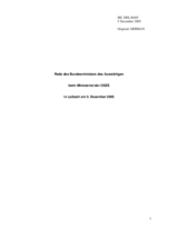 Statement by the Minister of Foreign Affairs of Germany (de)