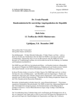 Statement by the Minister for Foreign Affairs of Austria (de)