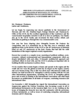 Speech by the Ambassador of Mongolia to Austria