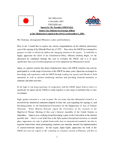 Statement by the Senior Vice-Minister for Foreign Affairs of Japan