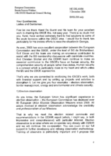 Statement by the European Commission, Benita Ferrero-Waldner