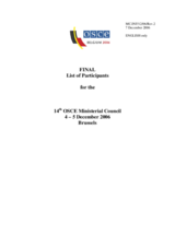 Final List of Participants