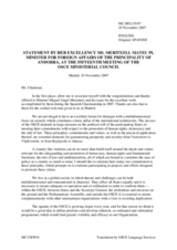 Statement by Ms. Mateu Pi, Minister of Foreign Affairs, Andorra