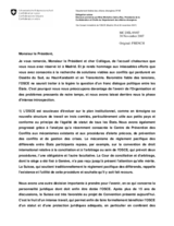 Statement by Ms. Calmy-Rey, President of the Swiss Confederation and Head of the Federal Department of Foreign Affairs (fr)