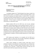 Statement by Mr. Simmons, NATO