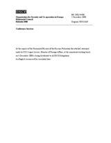 Statement made by H.E. Sergey Lavrov, Minister of Foreign Affairs, at the ministerial working lunch on  4 December 2008 (ru)