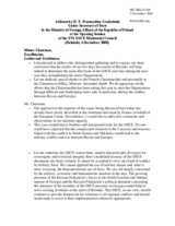 Statement by H. E. PrzemysÅ'aw Grudzinski, Under-Secretary of State in the Ministry of Foreign Affairs, Poland