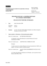 Journal, 1st Day (fr)