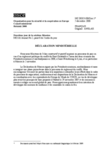 Ministerial Statement (fr)