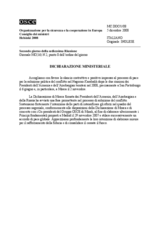 Ministerial Statement (it)