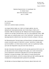 Statement by H.E. Mr. Werner HOYER, Minister of State at the Federal Foreign Office, Germany (de)