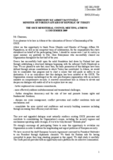 Statement by H.E. Mr. Ahmet DAVUTOGLU, Minister for Foreign Affairs, Turkey