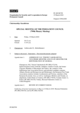 Journal of the 799th Special Plenary Meeting of the Permanent Council