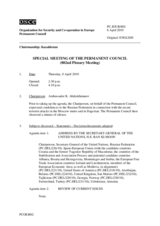 Journal of the 802nd Special Plenary Meeting of the Permanent Council