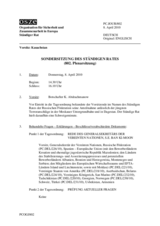 Journal of the 802nd Special Plenary Meeting of the Permanent Council (de)