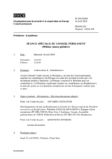 Journal of the 804th Special Plenary Meeting of the Permanent Council (fr)