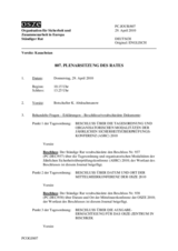 Journal of the 807th Plenary Meeting of the Permanent Council (de)