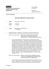 Journal of the 808th Plenary Meeting of the Permanent Council (de)