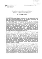 Opening Statement by Switzerland (de)