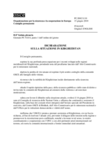 Permanent Council Statement No. 1/10 (it)