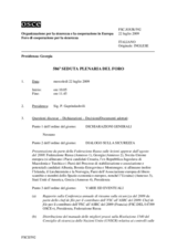 Journal of the 586th Plenary Meeting of the Forum for Security Co-operation