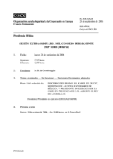 Journal of the 628th Special Plenary Meeting of the Permanent Council (es)