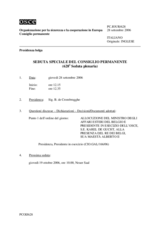 Journal of the 628th Special Plenary Meeting of the Permanent Council (it)