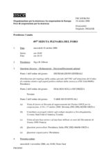 Journal of the 497th Plenary Meeting of the Forum for Security Co-operation (it)