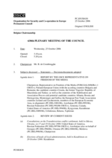 Journal of the 630th Plenary Meeting of the Permanent Council