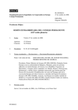 Journal of the 632nd Special Plenary Meeting of the Permanent Council (es)