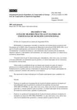 Forum for Security Co-operation Decision No.9/06 (es)