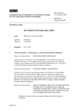 Journal of the 505th Plenary Meeting of the Forum for Security Co-operation (es)