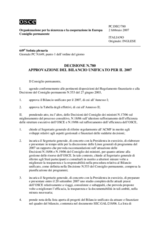 Permanent Council Decision No.780 (it)