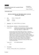 Journal of the 651st Special Plenary Meeting of the Permanent Council