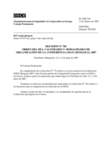 Permanent Council Decision No.781 (es)