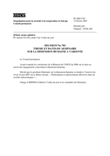 Permanent Council Decision No.783 (fr)
