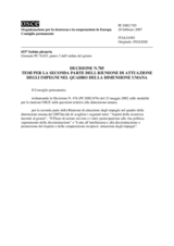 Permanent Council Decision No.785 (it)
