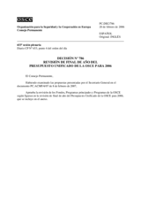Permanent Council Decision No.786 (es)
