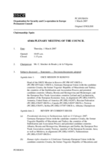 Journal of the 654th Plenary Meeting of the Permanent Council