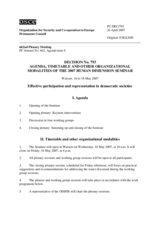 Permanent Council Decision No.793