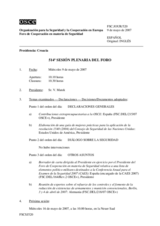 Journal of the 514th Plenary Meeting of the Forum for Security Co-operation (es)