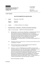 Journal of the 665th Meeting of the Permanent Council (de)