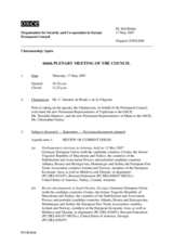 Journal of the 666th Meeting of the Permanent Council