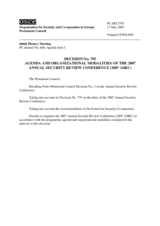 Permanent Council Decision No.795