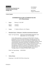 Journal of the 674th Special Meeting of the Permanent Council (de)