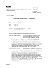 Journal of the 675th Plenary Meeting of the Permanent Council (it)